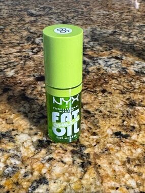 NYX Fat Oil Chill Lip Oil in Bright Lime